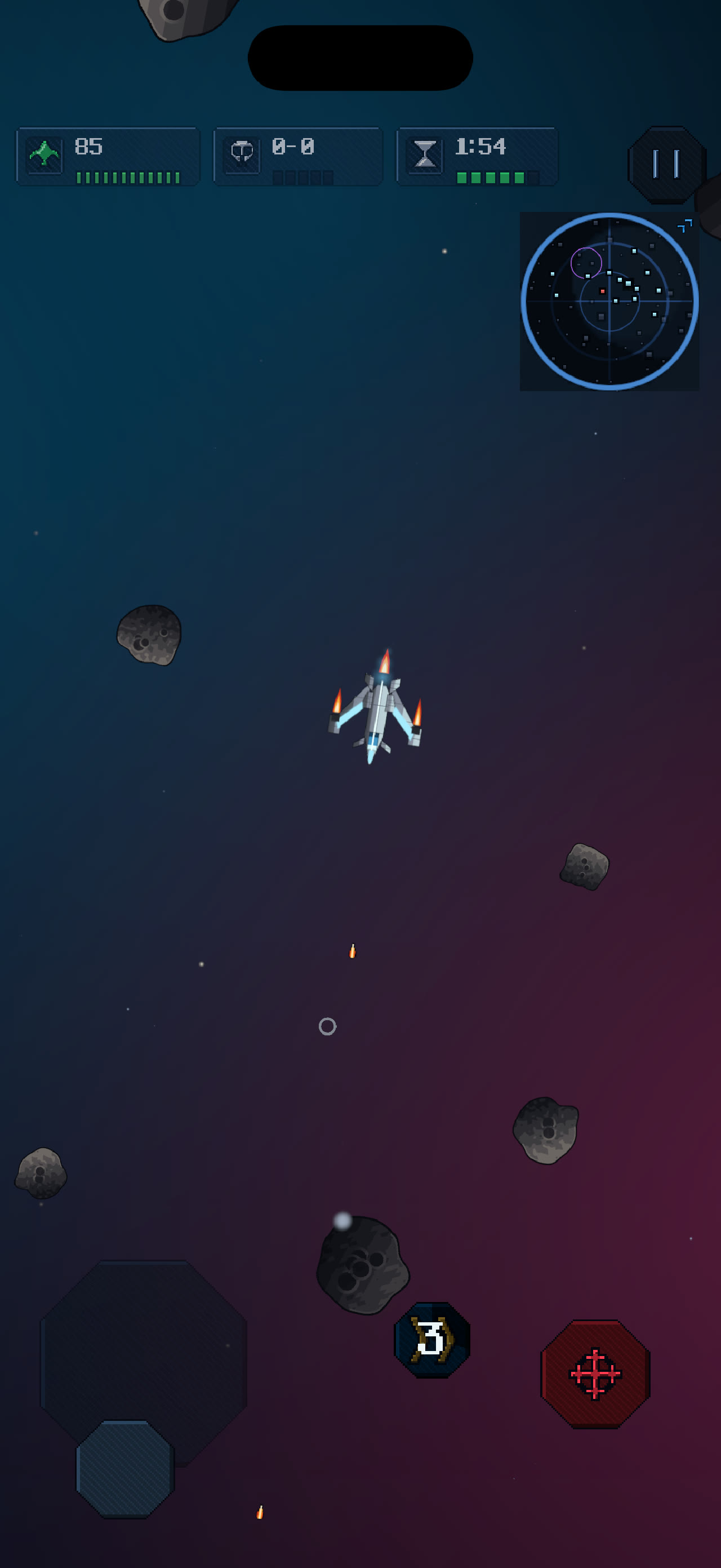 The Specter in flight